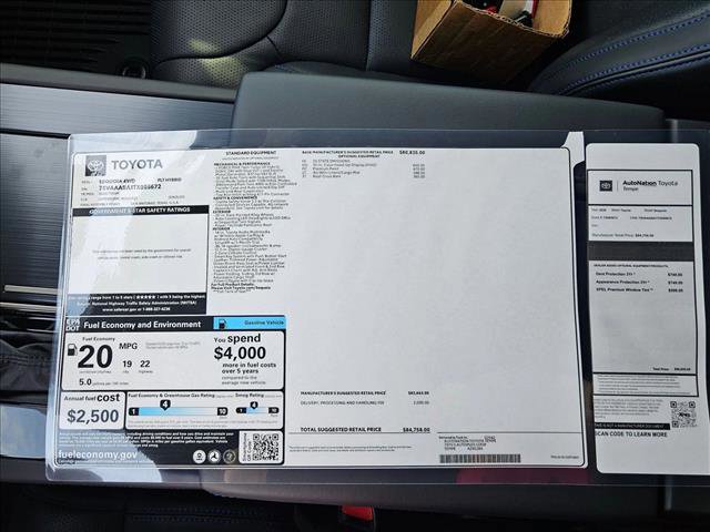 New 2026 Toyota Sequoia Platinum image 18