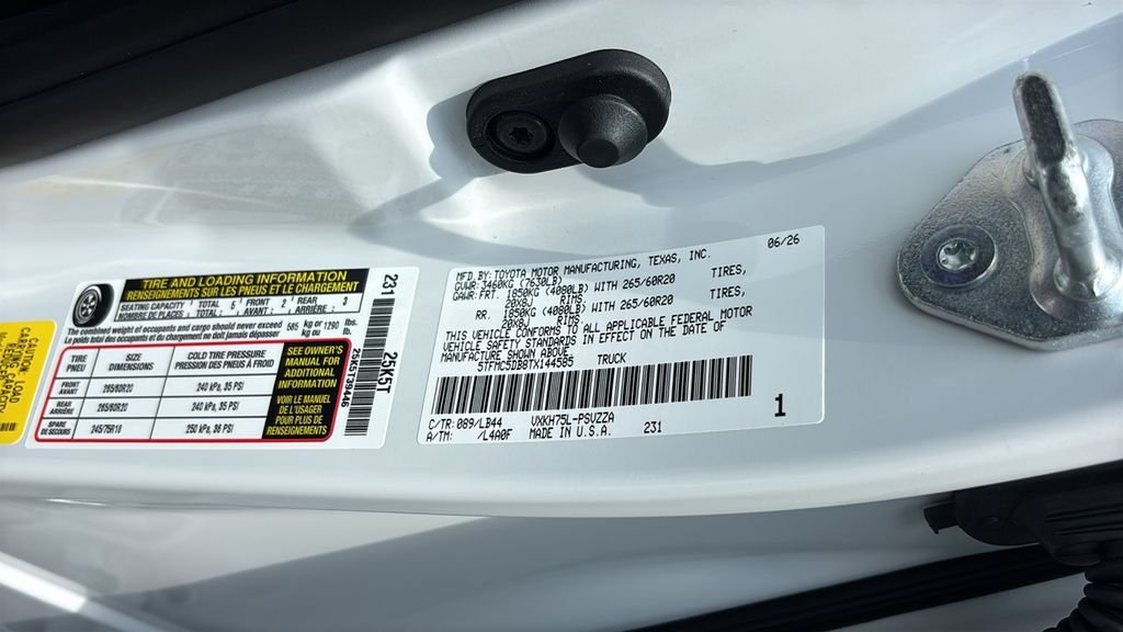New 2026 Toyota Tundra 1794 Edition AWD/4WD image 38