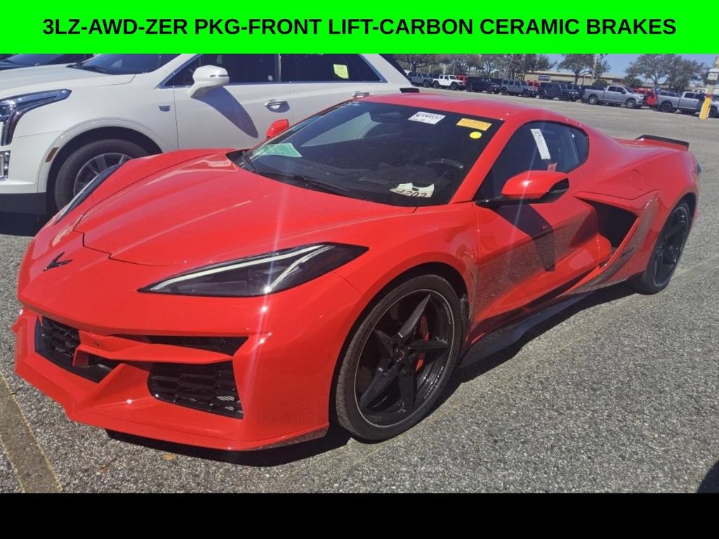 Used 2025 Chevrolet Corvette E-Ray w/ Stealth Interior Trim Package AWD/4WD image 1