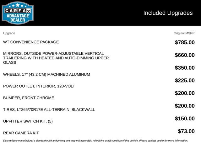 New 2026 Chevrolet Silverado 2500 W/T w/ WT Convenience Package image 3