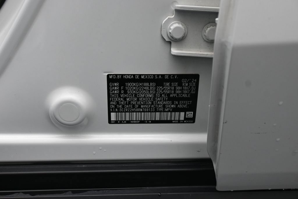 Certified 2024 Honda HR-V Sport image 22