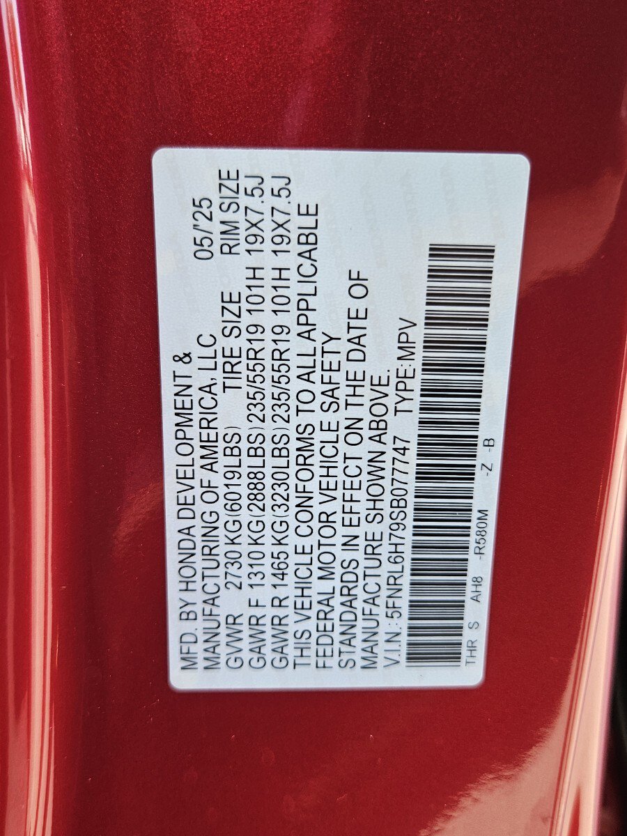 New 2025 Honda Odyssey Sport-L image 27