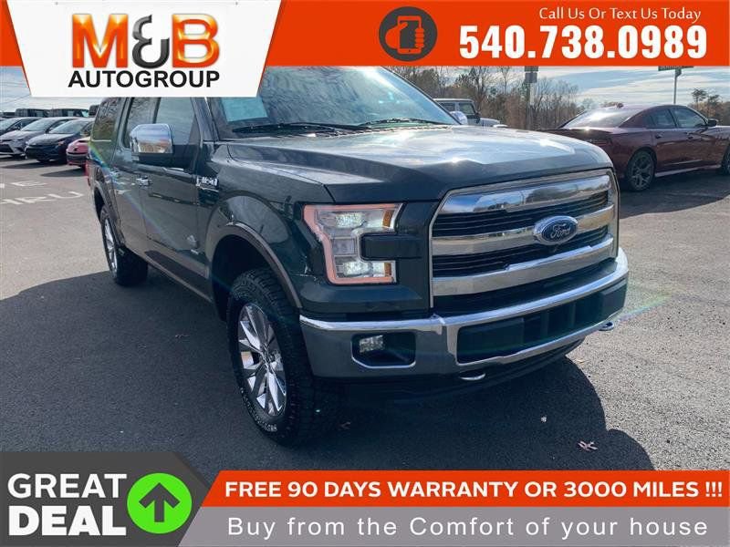 Used 2015 Ford F150 King Ranch w/ Equipment Group 601A Luxury image 1