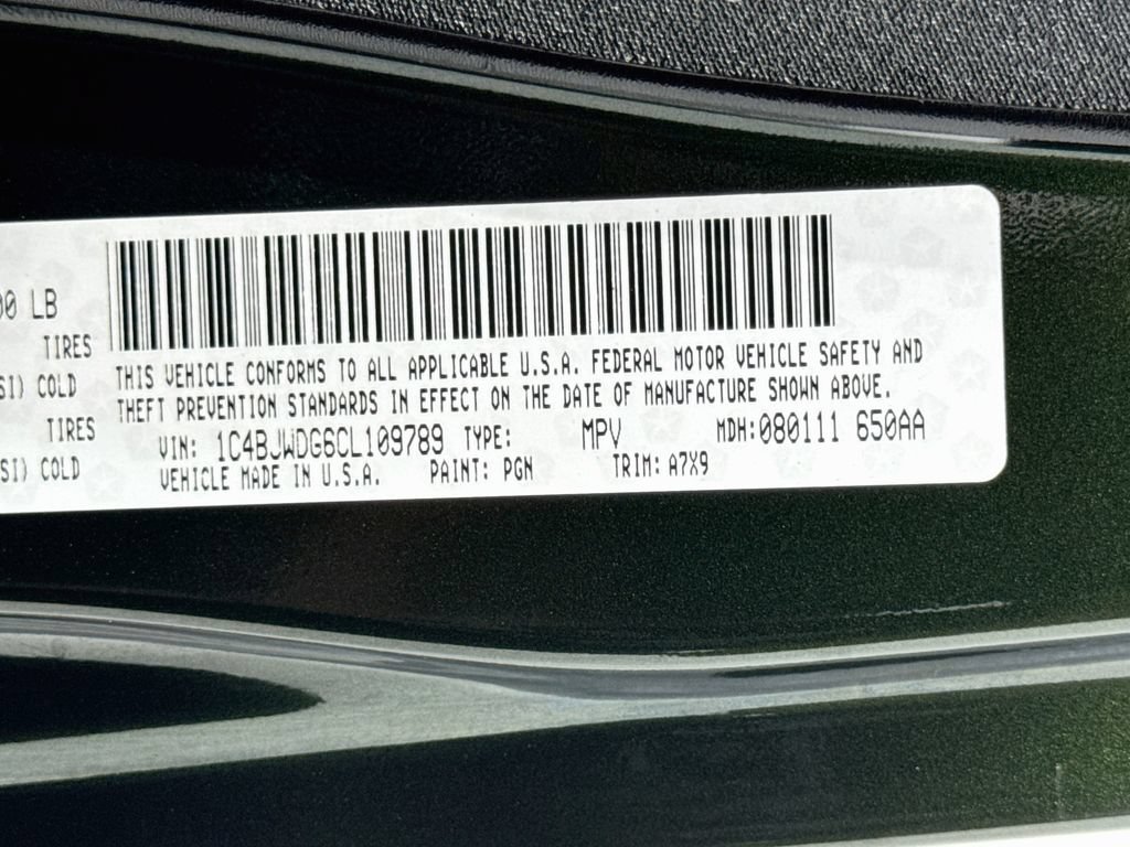 Used 2012 Jeep Wrangler Unlimited Sport w/ Connectivity Group AWD/4WD image 23