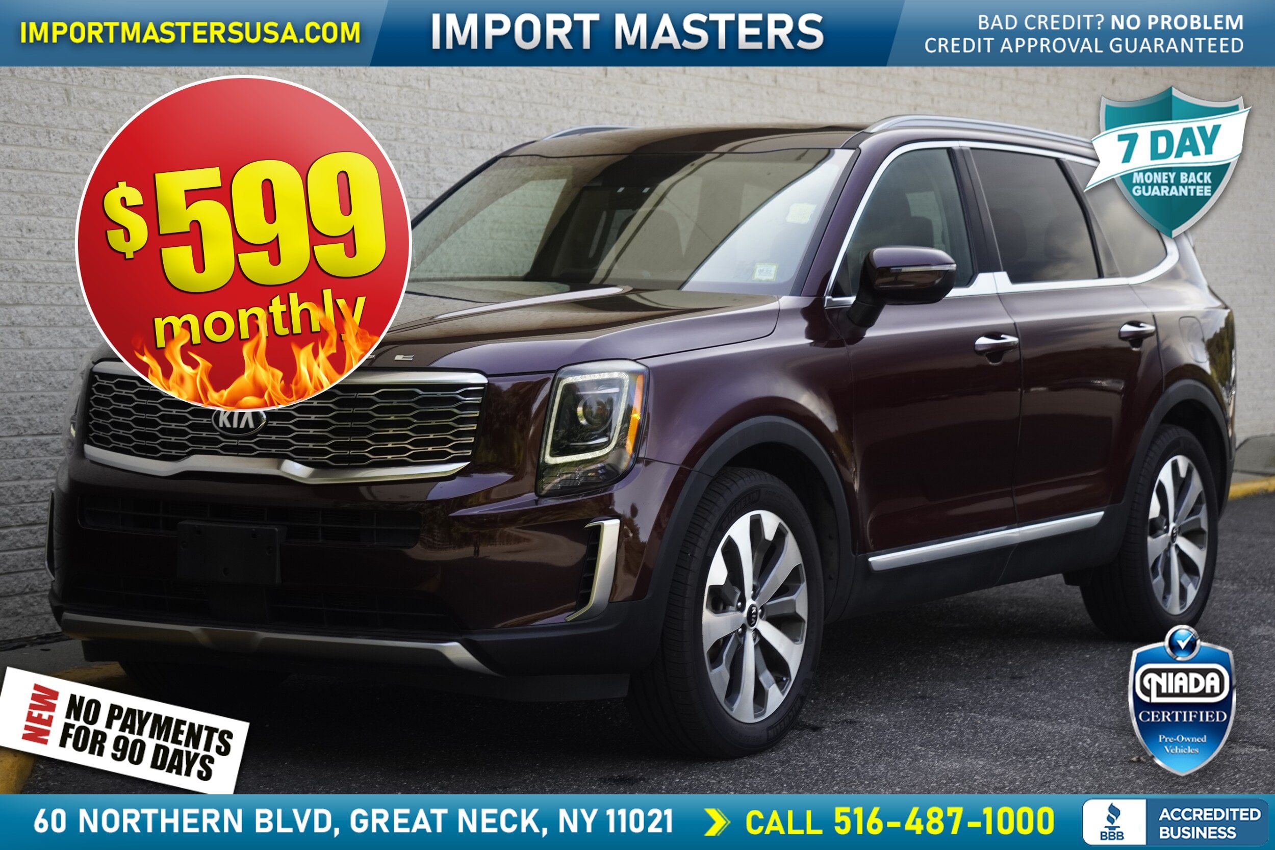 Used 2020 Kia Telluride S AWD/4WD image 1