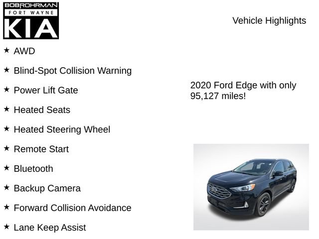 Used 2020 Ford Edge SEL w/ Convenience Package AWD/4WD image 7
