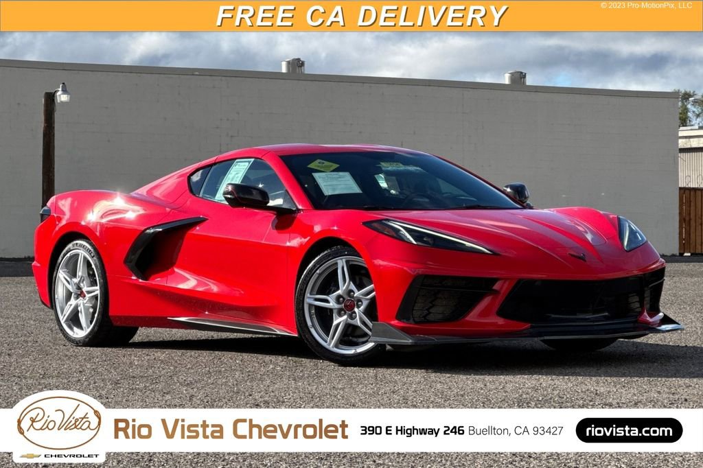 Used 2021 Chevrolet Corvette Stingray Coupe w/ 1LT image 1
