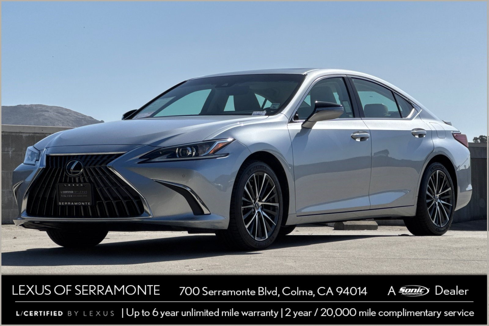 Certified 2023 Lexus ES 300h w/ Premium Package