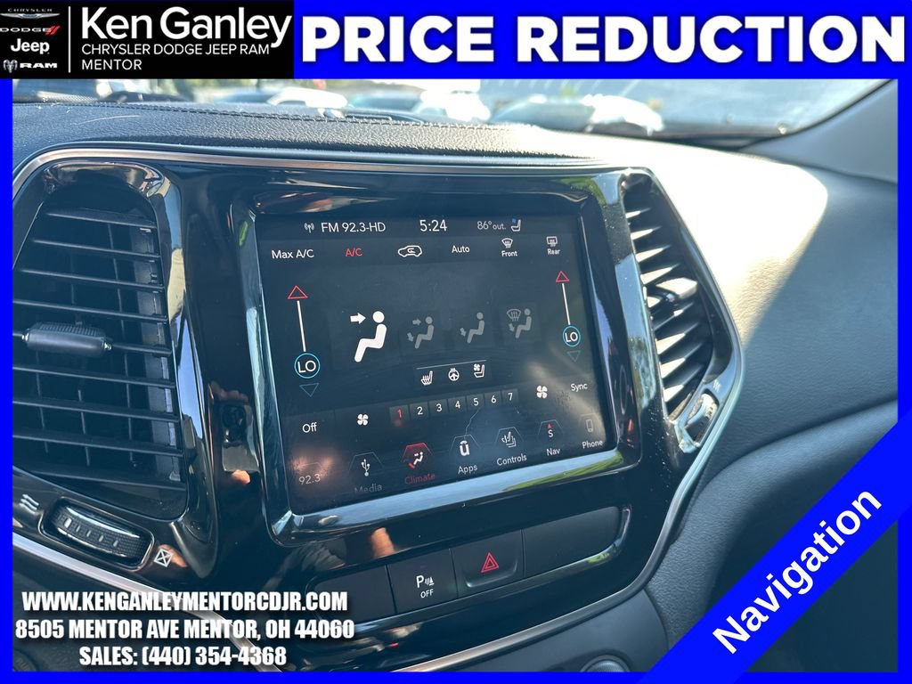 Used 2019 Jeep Cherokee Limited w/ Luxury Group AWD/4WD image 15