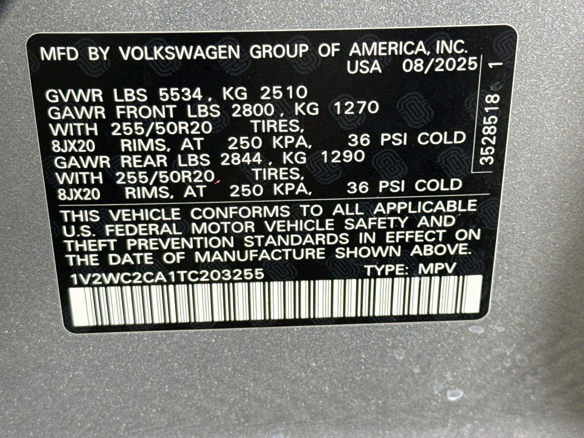 Used 2026 Volkswagen Atlas Cross Sport SE FWD image 40