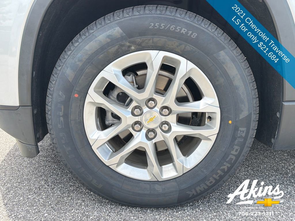 Certified 2021 Chevrolet Traverse LS FWD image 12