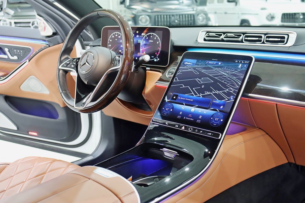 Used 2021 Mercedes-Benz S 580 4MATIC Sedan image 34