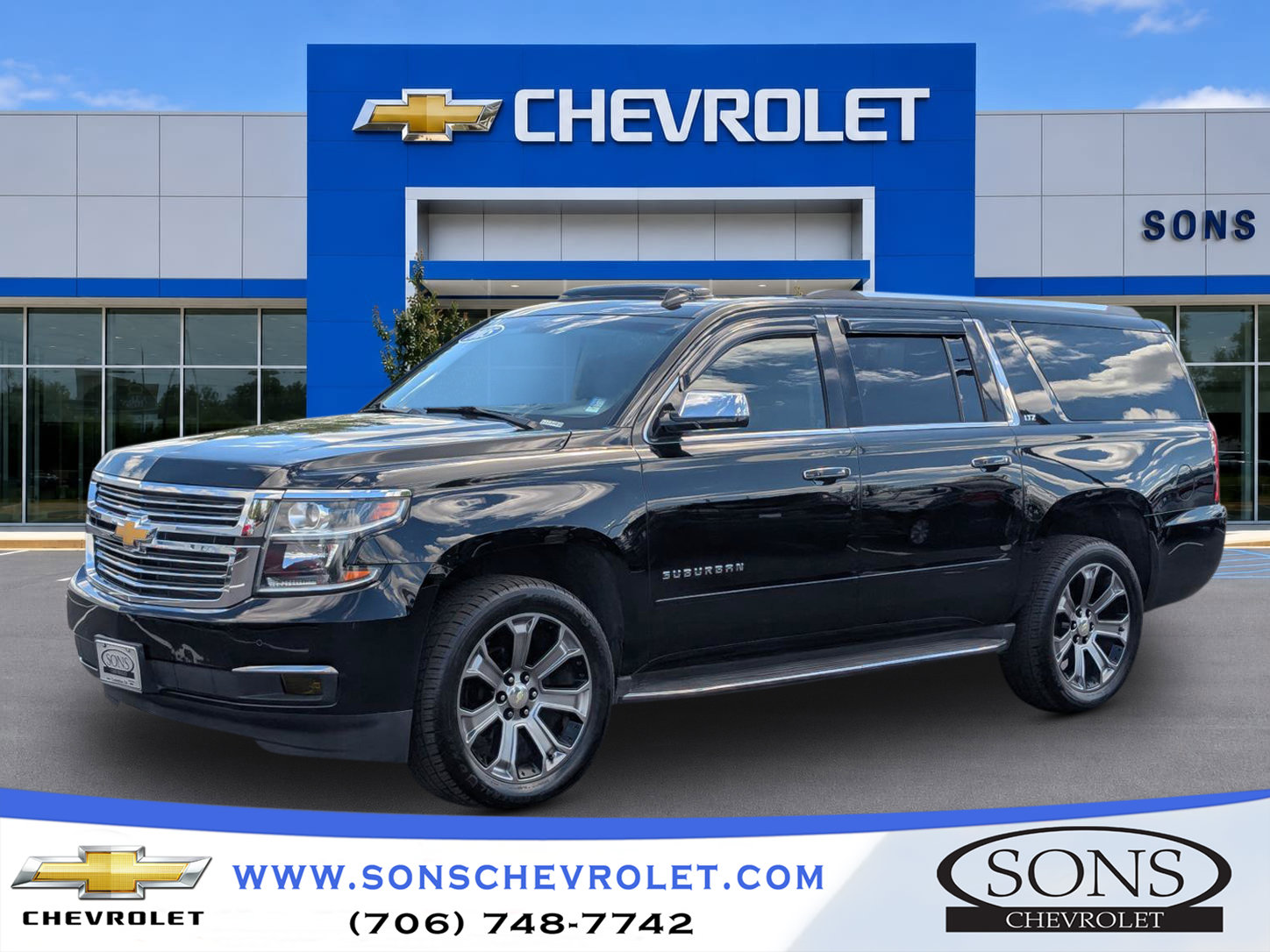 Used 2015 Chevrolet Suburban LTZ