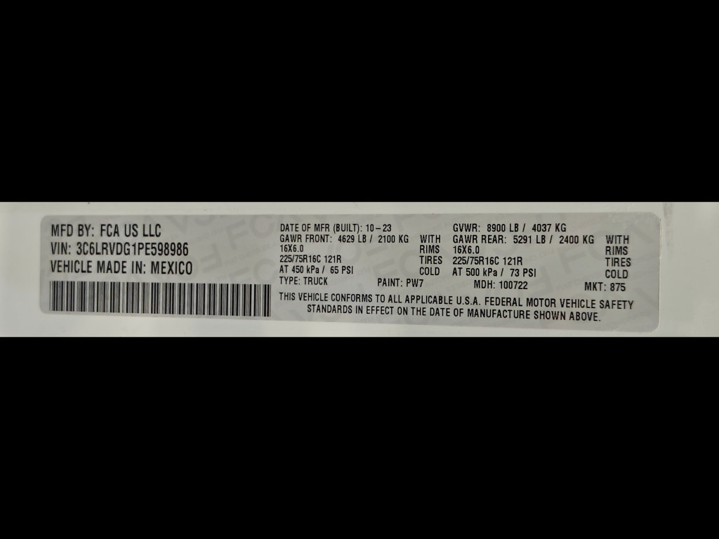 Used 2023 RAM ProMaster 2500 FWD image 59