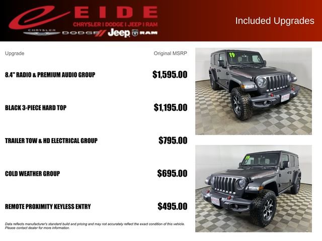 Used 2019 Jeep Wrangler Unlimited Rubicon image 12
