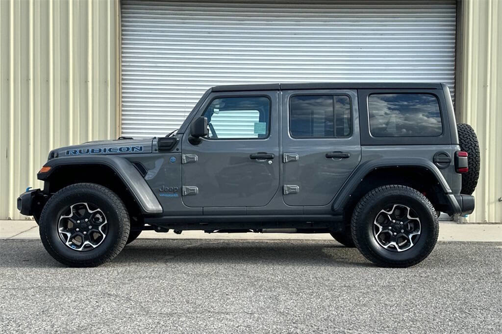 Used 2022 Jeep Wrangler Unlimited Rubicon 4xe w/ Cold Weather Group image 3