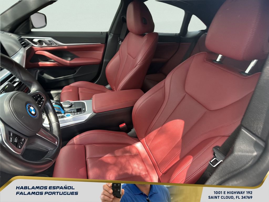 Used 2023 BMW i4 eDrive40 w/ M Sport Package RWD image 13