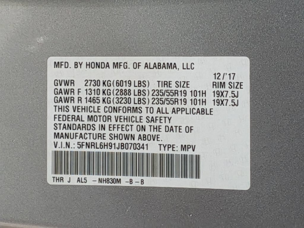 Used 2018 Honda Odyssey Elite image 37