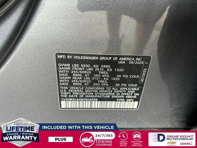 Used 2025 Volkswagen Atlas SE AWD/4WD image 28