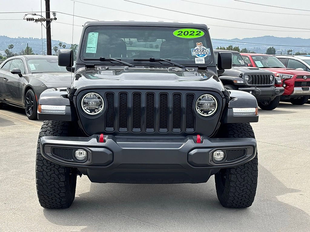 Used 2022 Jeep Wrangler Unlimited Rubicon w/ LED Lighting Group AWD/4WD image 7