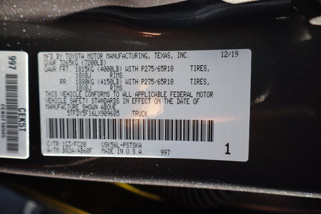 Used 2020 Toyota Tundra SR5 w/ SR5 Upgrade Package AWD/4WD image 35