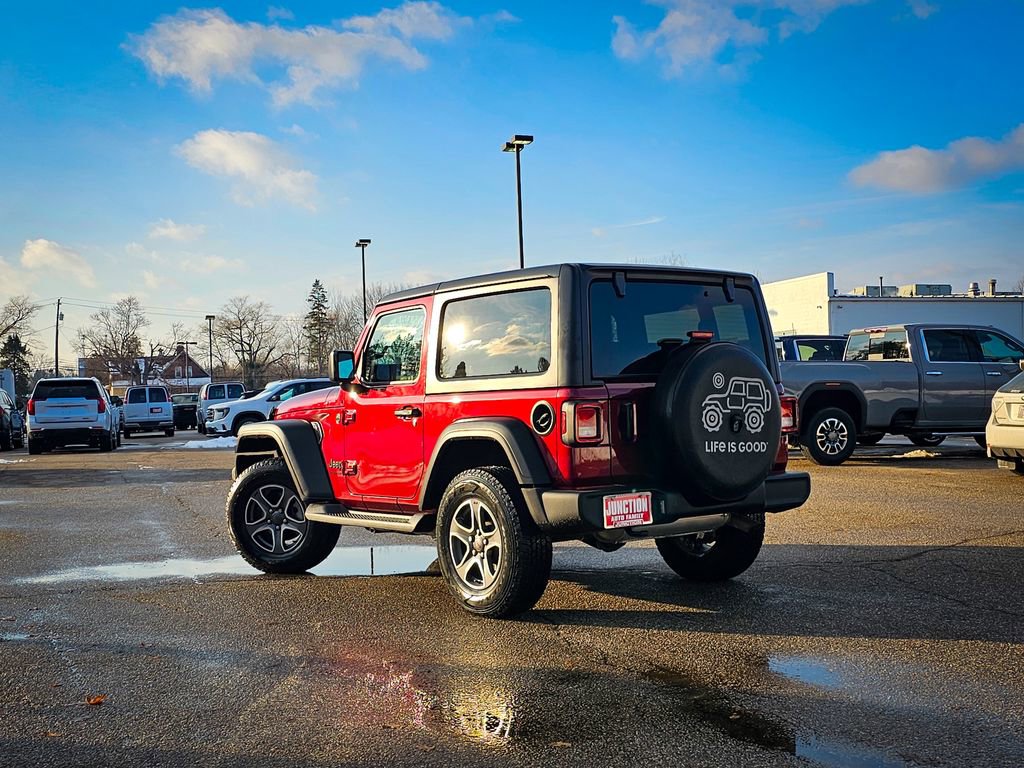 Certified 2022 Jeep Wrangler Sport S image 6