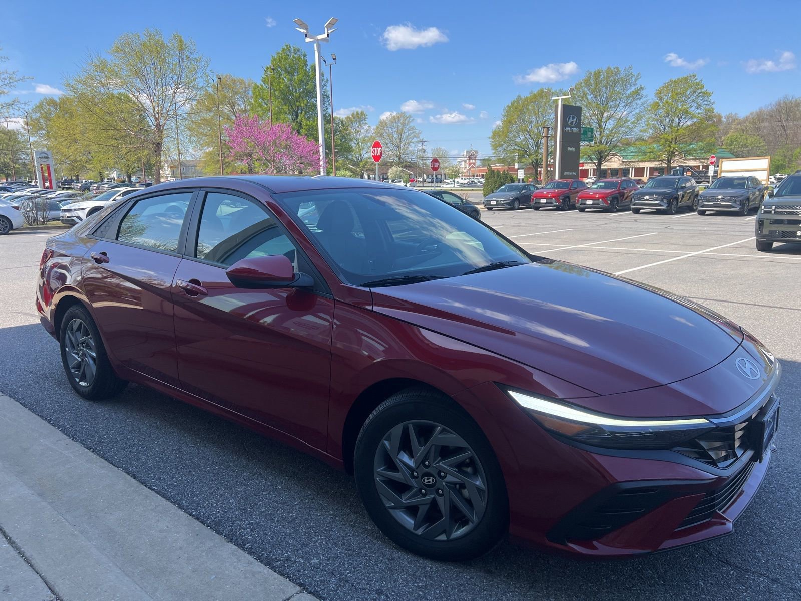 Certified 2024 Hyundai Elantra Blue FWD image 1