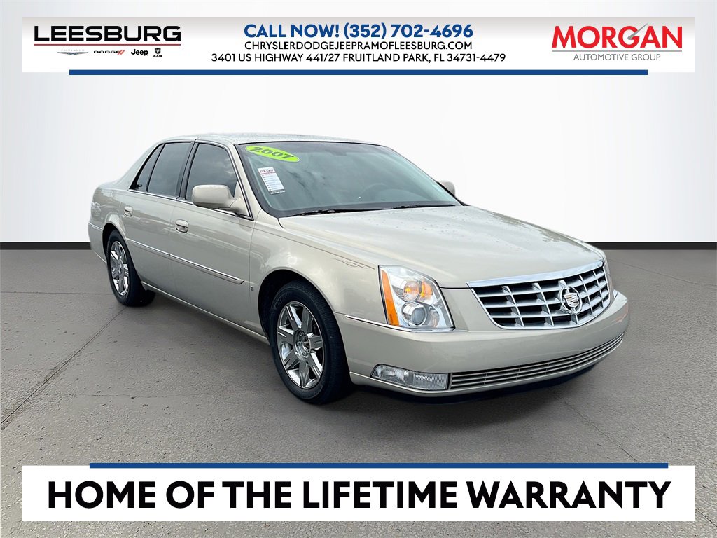 Used 2007 Cadillac DTS w/ Trunk Convenience Package