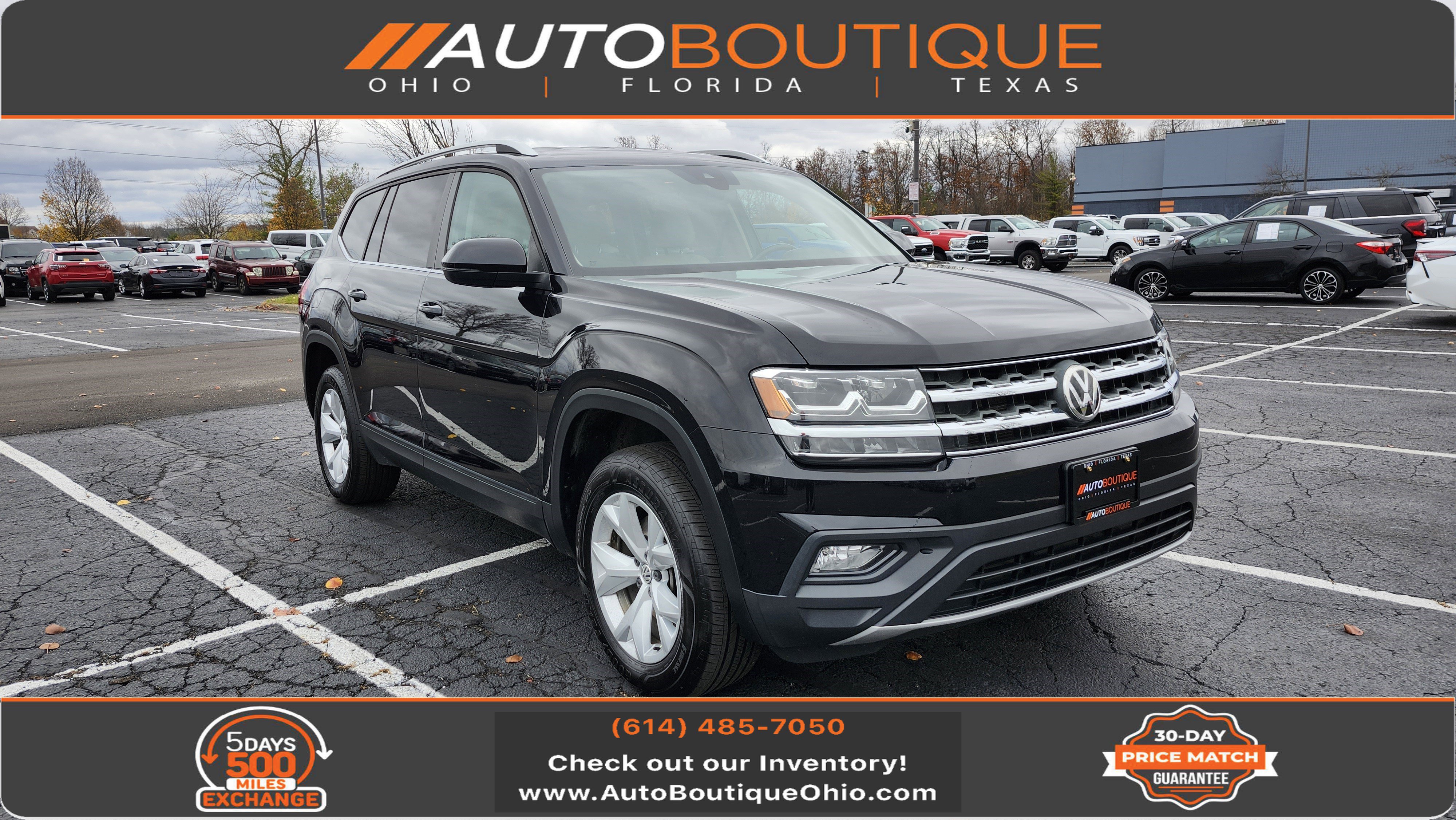 Used 2018 Volkswagen Atlas SE