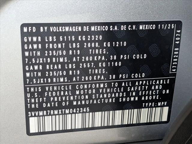 New 2026 Volkswagen Tiguan SE image 19