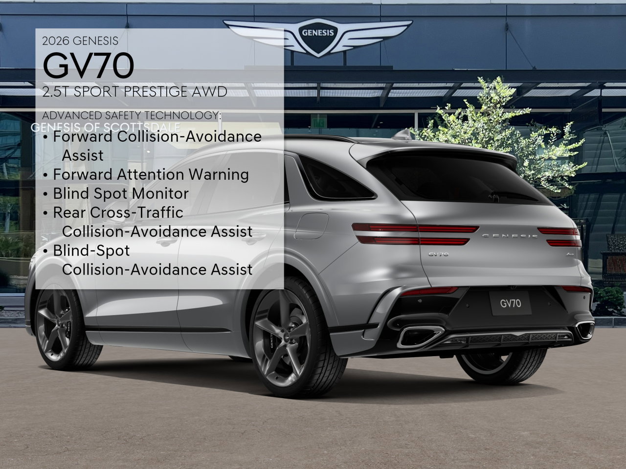 New 2026 Genesis GV70 2.5T Sport Prestige AWD/4WD image 7