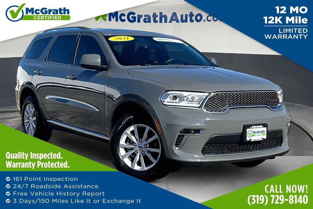 Used 2021 Dodge Durango SXT