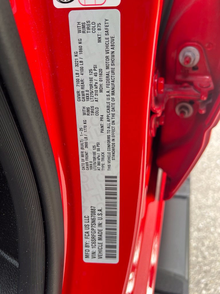 Certified 2025 RAM 1500 Warlock AWD/4WD image 27