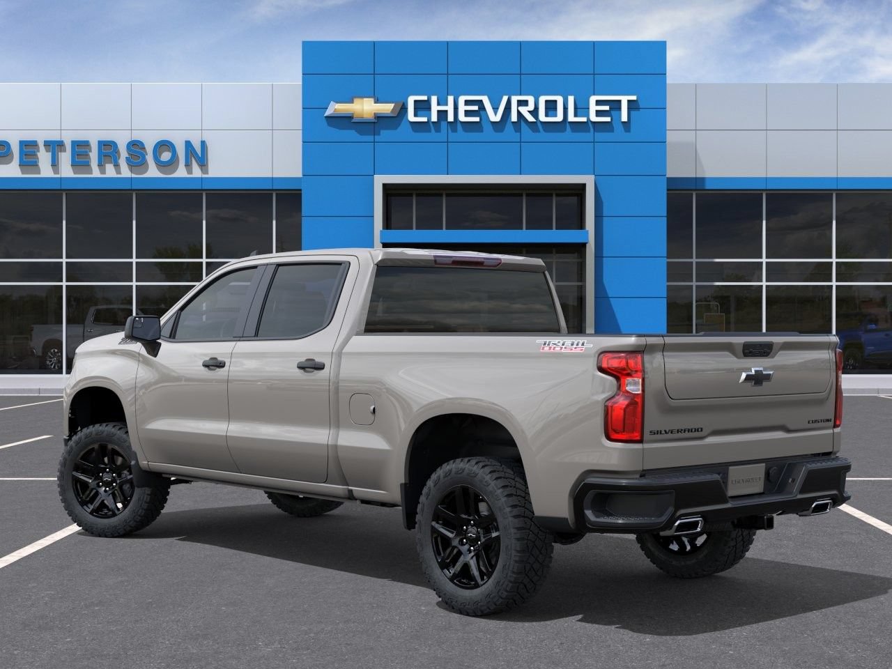 New 2026 Chevrolet Silverado 1500 Custom Trail Boss w/ Dark Appearance Package AWD/4WD image 6