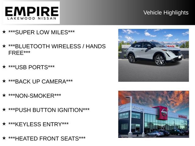 Used 2024 Nissan Ariya AWD image 2