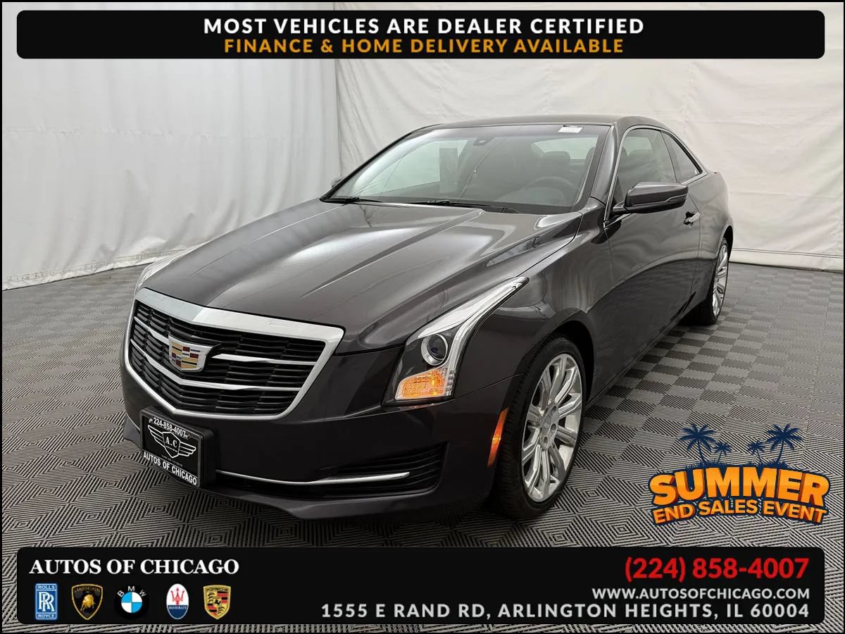 Used 2015 Cadillac ATS 2.0T AWD Coupe image 1