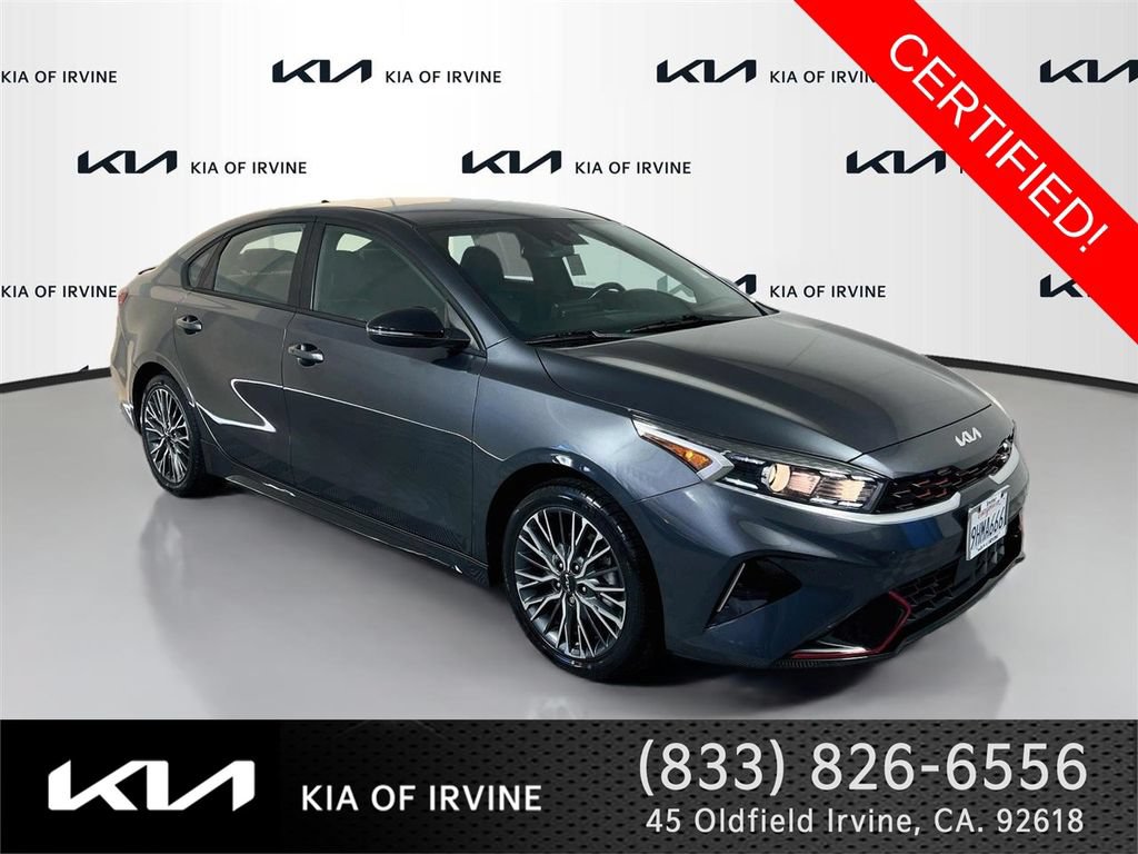 Certified 2023 Kia Forte GT-Line w/ GT-Line Technology Package FWD image 1