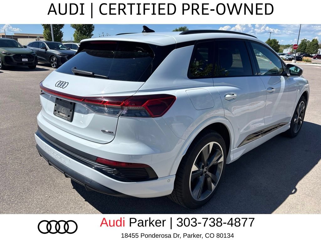 Used 2024 Audi Q4 e-tron Premium Plus w/ Premium Plus AWD/4WD image 4