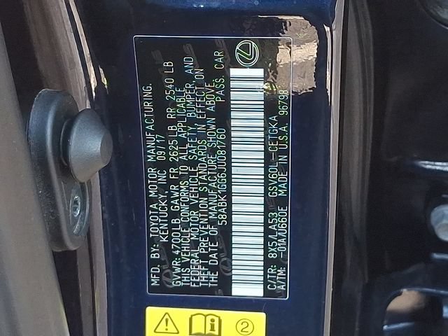 Used 2018 Lexus ES 350 w/ Premier Package FWD image 27