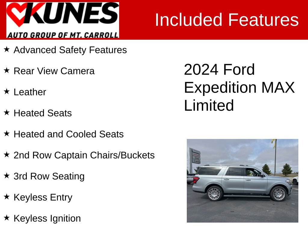 Used 2024 Ford Expedition Max Limited image 3