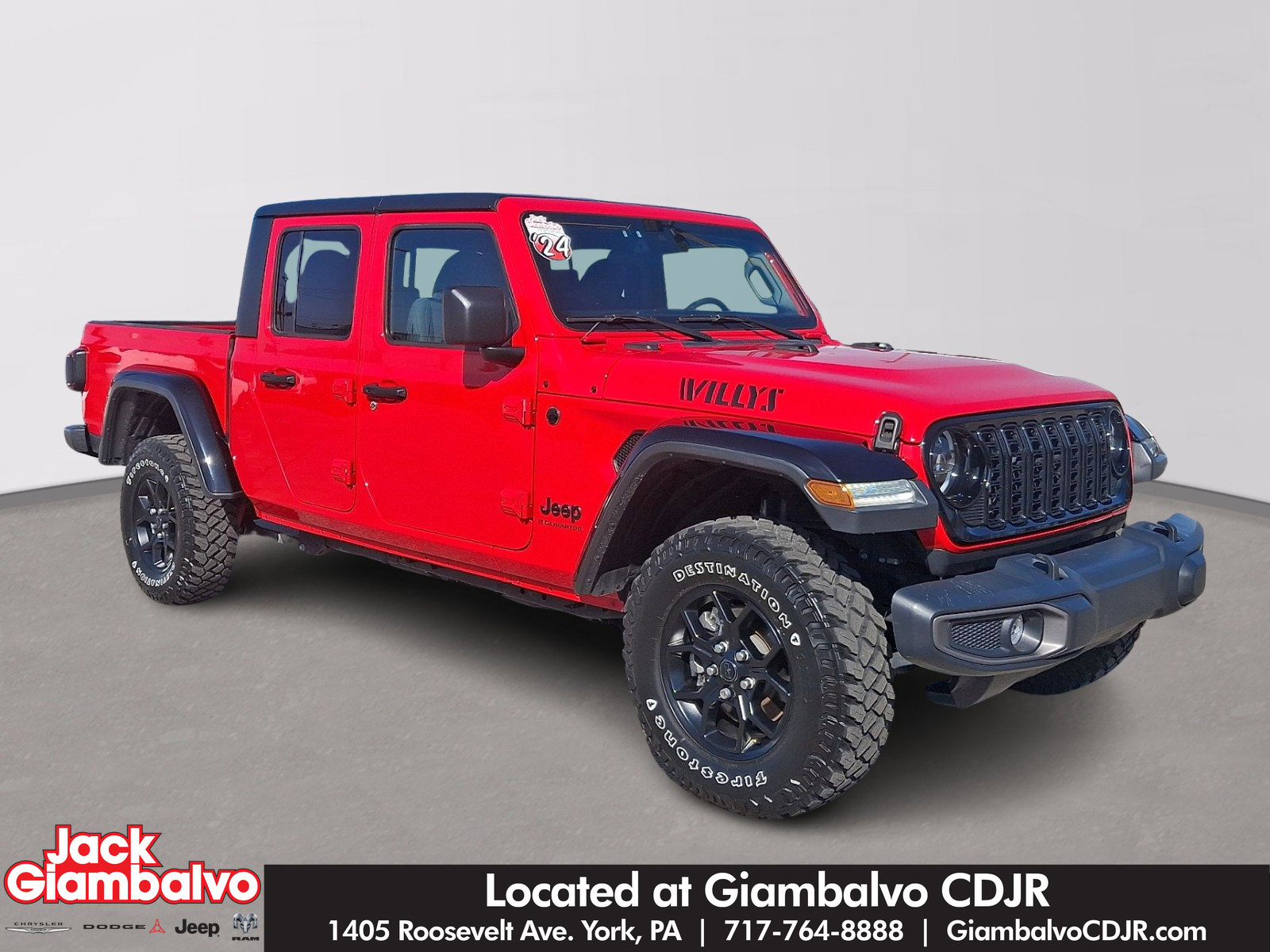 Certified 2024 Jeep Gladiator Willys image 1