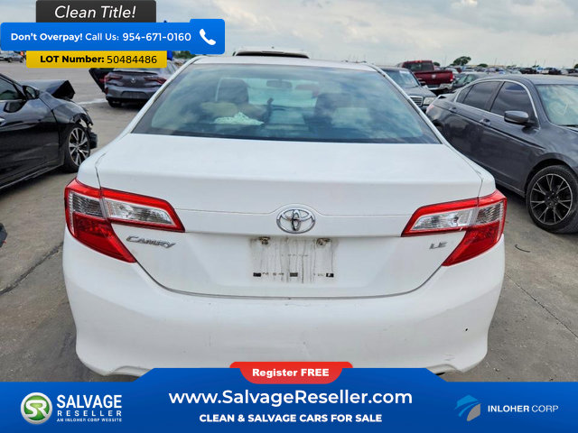 Used 2012 Toyota Camry LE FWD image 8