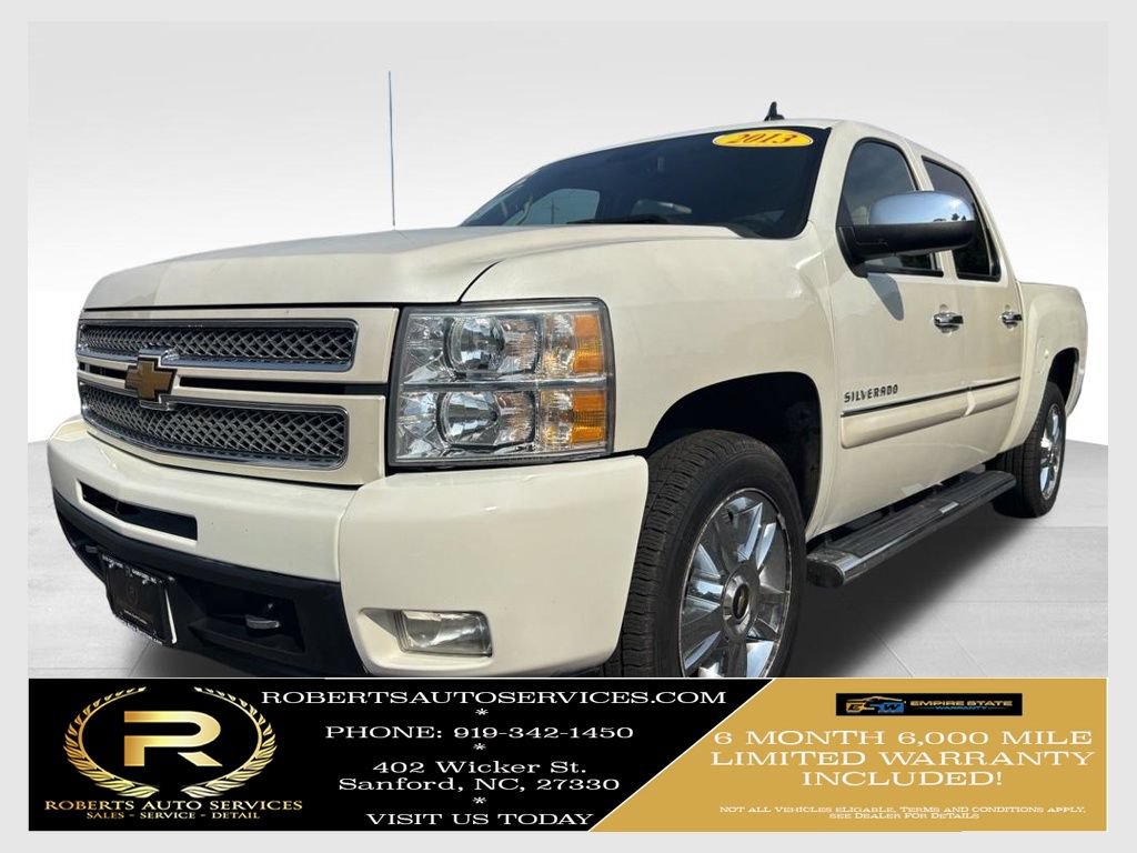 Used 2013 Chevrolet Silverado 1500 LTZ w/ LTZ White Diamond Edition