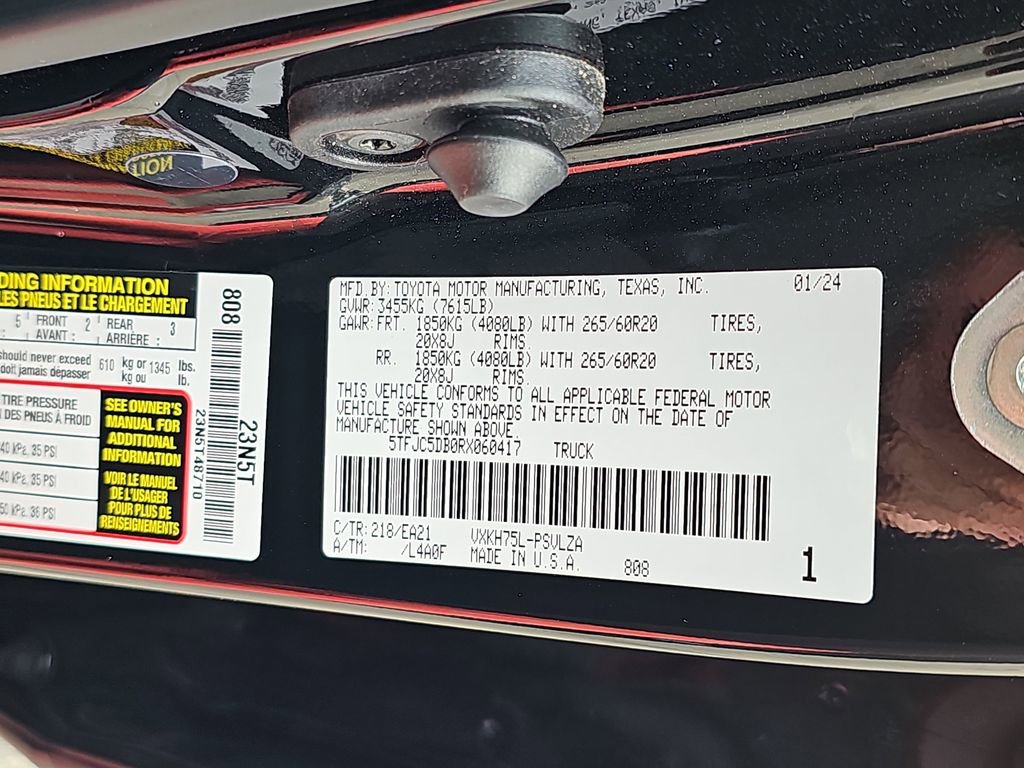 Used 2024 Toyota Tundra Limited image 38