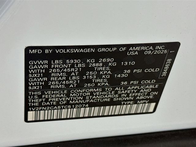 New 2026 Volkswagen Atlas SEL Premium R-Line image 21