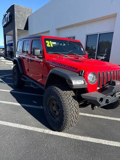 Used 2021 Jeep Wrangler Unlimited Rubicon AWD/4WD image 3