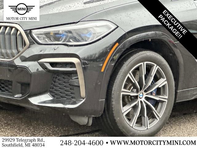 Used 2022 BMW X6 M50i w/ Executive Package image 10