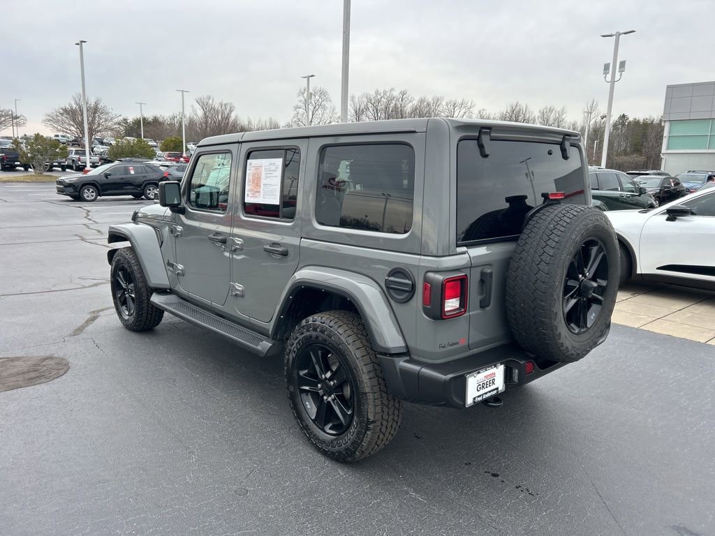 Used 2021 Jeep Wrangler Unlimited Sahara image 16