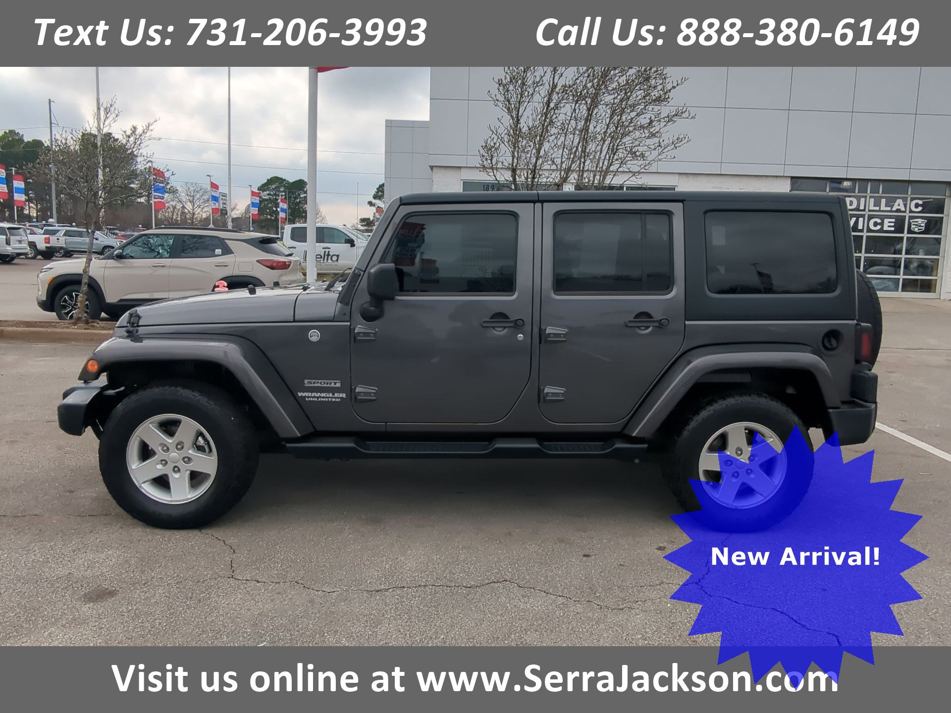 Used 2016 Jeep Wrangler Unlimited Sport w/ Quick Order Package 24S