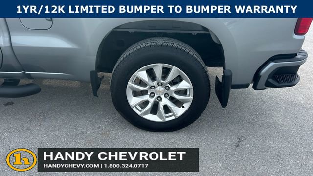 Certified 2023 Chevrolet Silverado 1500 Custom w/ LPO, Dark Essentials Package AWD/4WD image 9